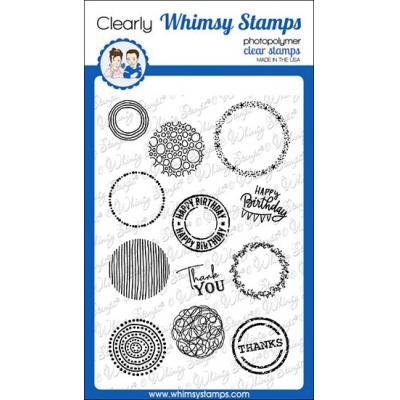 Whimsy Stamps Deb Davis Clear Stamps - Peekaboo Dots